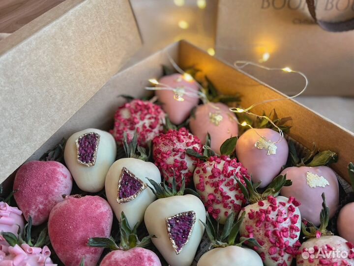 Клубника в шоколаде «Romance» 30-35шт