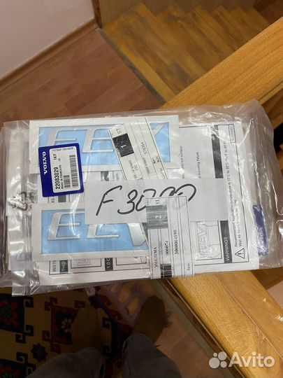 Шильдик EEV вольво