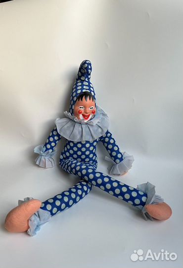 Кукла клоун ГДР