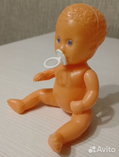 Кукла - пупс с соской, пластмасс СССР