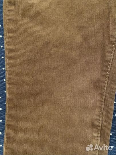 Брюки для девочки вельветовые H&M р-р 98