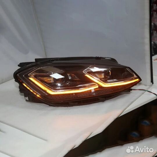 Фары фара LED VW Golf 7.5 рестайлинг