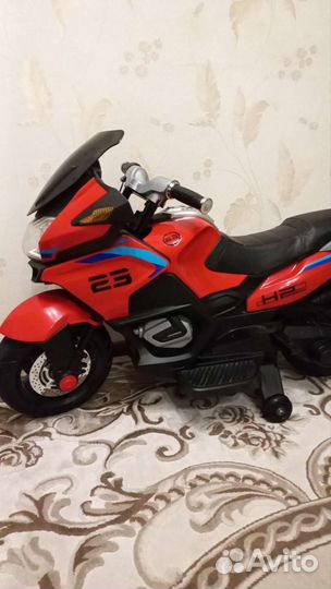 Детский мотоцикл Toyland Moto New хмх 609 красный