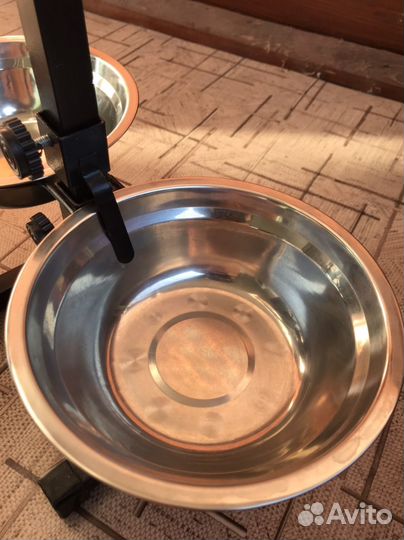 Миски для собак с подставкой бу, банка для корма