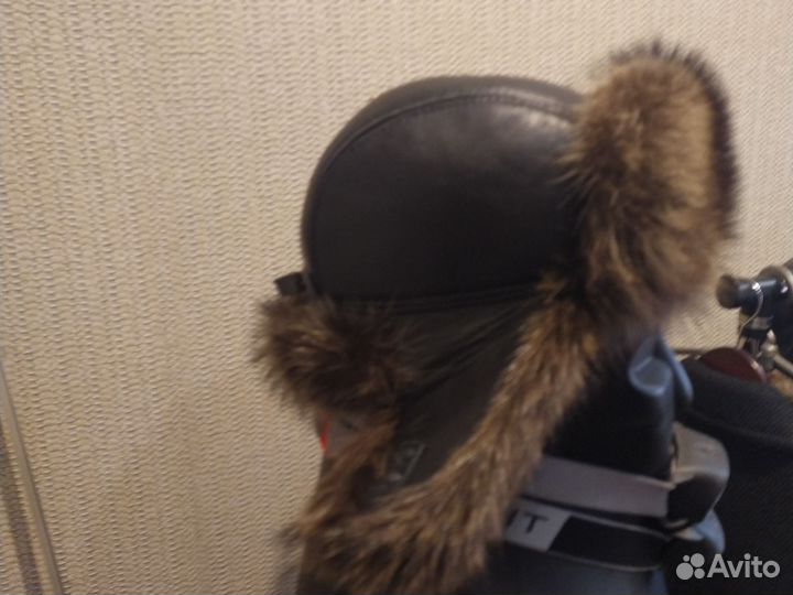 Мужская зимняя шапка ушанка меховая