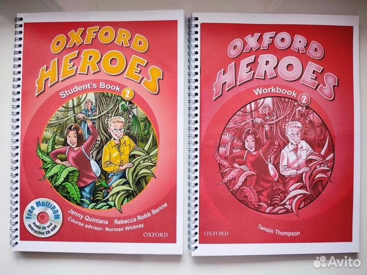 Oxford Heroes 2 (Комплект: Учебник + Тетрадь)