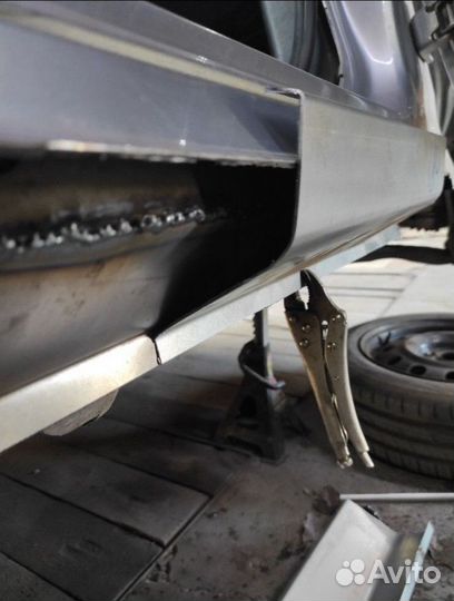 Пороги ремонтные Kia Carens Киа Каренс