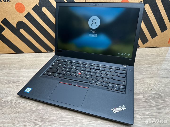 Lenovo Thinkpad T480 i5-8250u/16Гб/SSD256