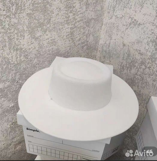 Шляпа фетровая женская