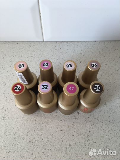 BSG цветная жесткая база для ногтей