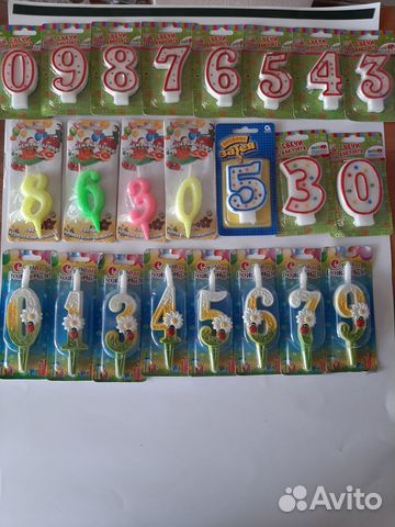 Свечи для торта