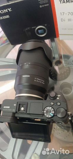 Фотоаппарат Sony alfa 6500 + Tamron 17-70mm f/2.8