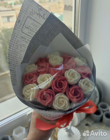 Съедобные букеты из шоколада