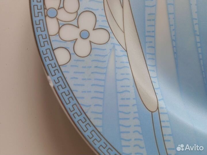 Блюдо с лопаткой фарфор