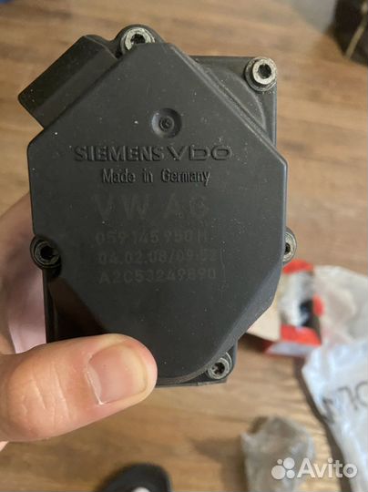 Дроссельная заслонка audi q7 дизель