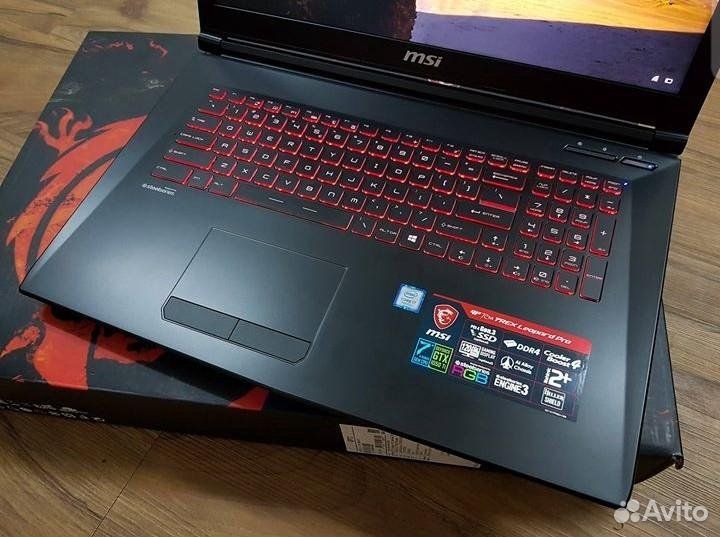 Игровой MSI gp72 7REX Leopard Pro i7/32/GTX/17.3