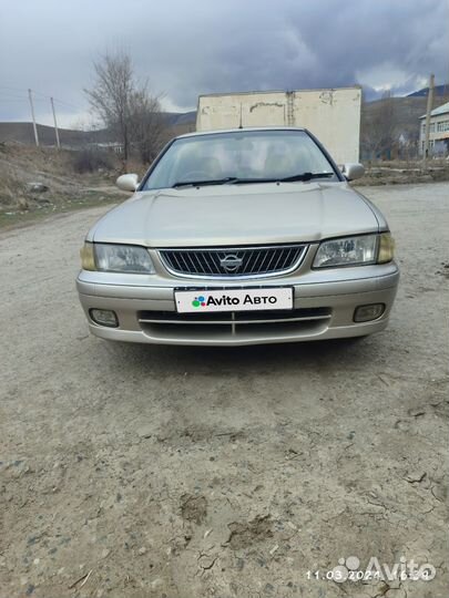Nissan Sunny 1.5 AT, 2001, 250 000 км