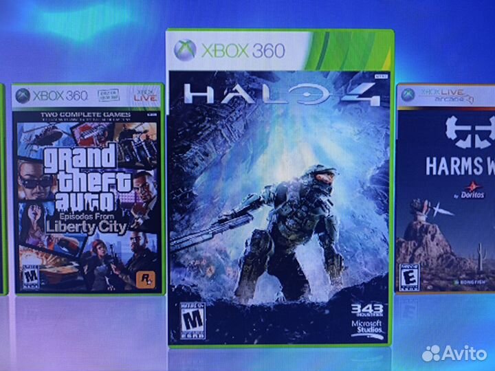 Xbox 360 прошитый +50 игр