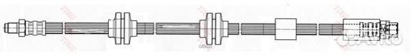 Шланг резиновый PHB416 TRW