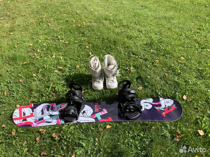 Сноуборд комплект женский