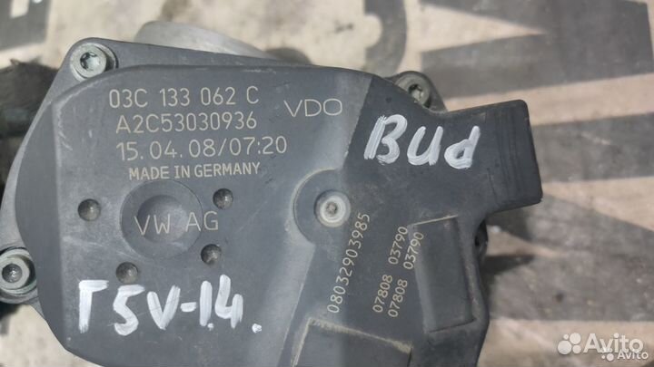 Дроссельная заслонка Volkswagen Golf 5, BUD V-1.4