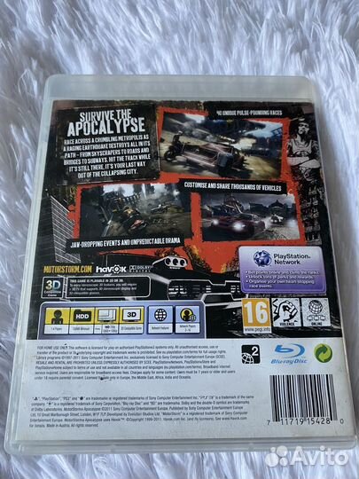 Игра Ps3 Motor storm Apocalypse