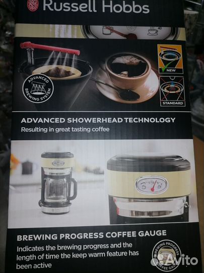 Кофеварка ретро капельная новая