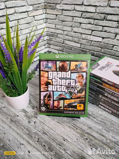 Игры на Xbox GTA 5,Dying Light2,FarCry6,RDR2 и др