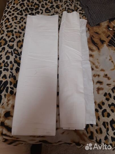 Ткань белая