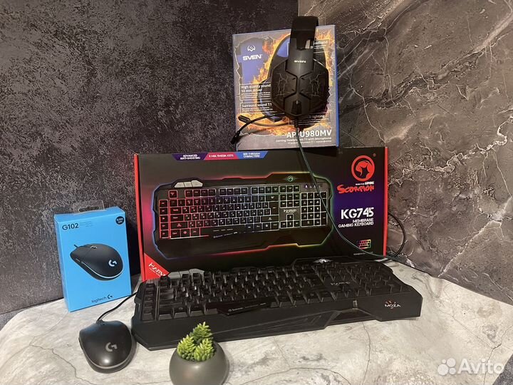 Игровая клавиатура (набор)