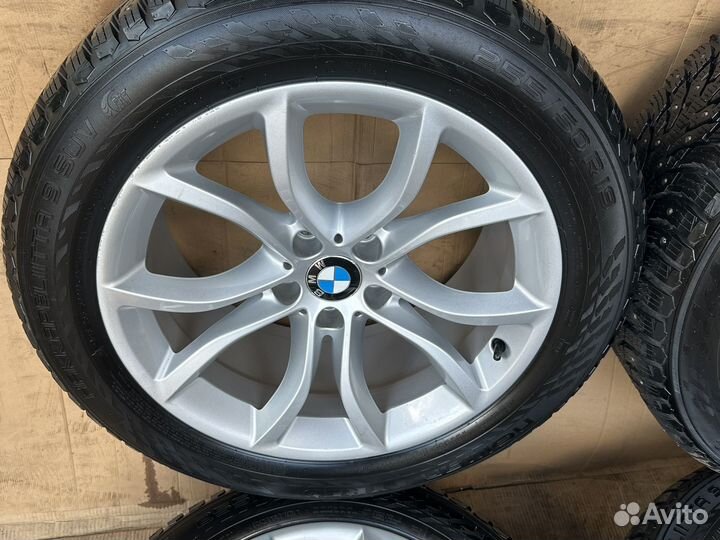 Колеса в сборе зима шипы Runflat R19 BMW X5/X6