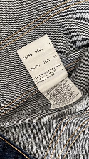 Джинсовая куртка levis, оригинал