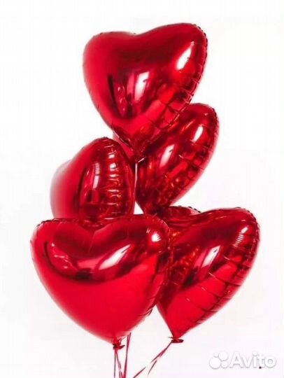 Воздушный шар в форме сердца