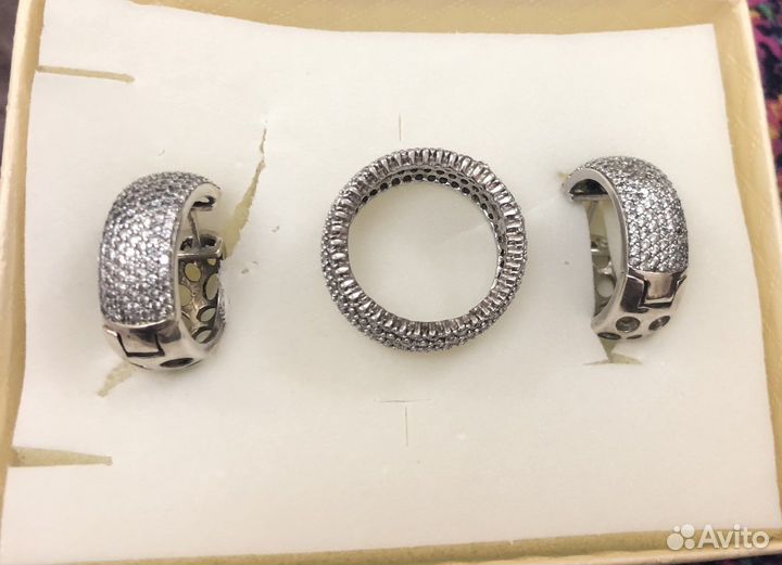 Серебряные серьги