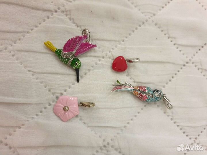 Кулоны из серебра 925 пробы