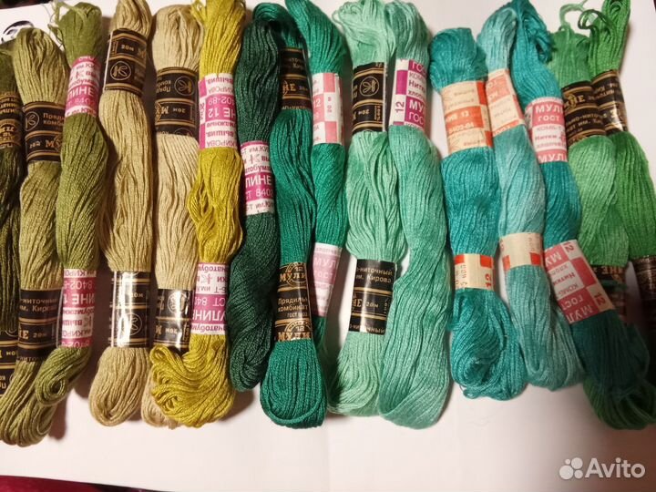 Нитки мулине