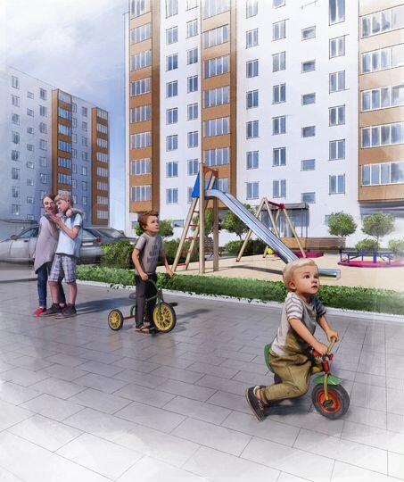 3-к. квартира, 69,2 м², 3/9 эт.