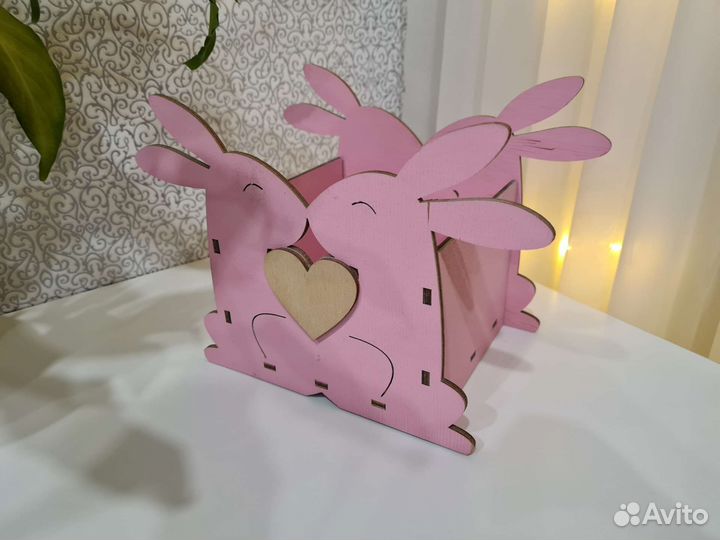 Кашпо ящик велосипед подсвечник