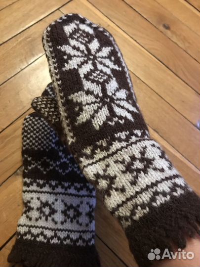 Варежки ручной работы Латвия