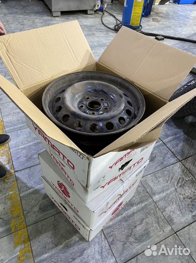 Стальные диски r16