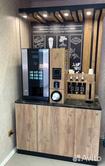 Кофе-стойка для кофейни самообслуживания