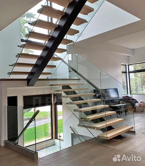 Металлический каркас для лестниц на заказ