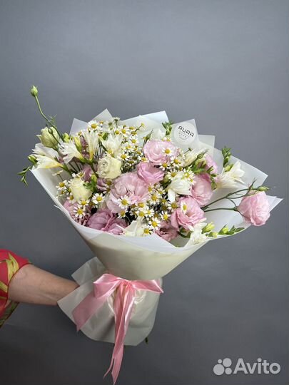 Эустома букет из эустомы цветы доставка