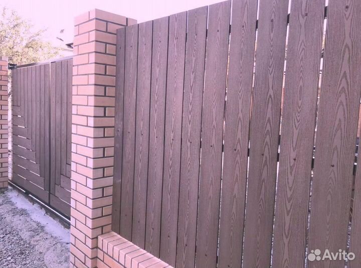 Заборная доска дпк