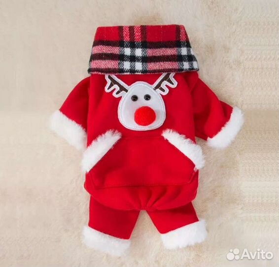 Праздничный комбинезон для собаки