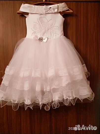Выпускное-Новогоднее платье на девочку