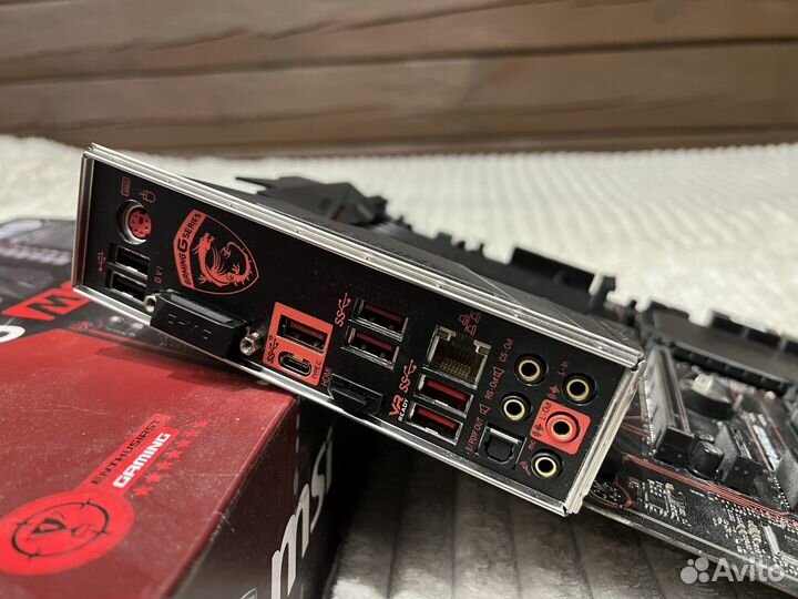 Материнская плата MSI z270 gaming m3 сокет LGA1151