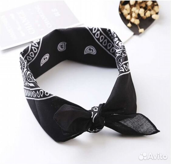Бандана чёрная