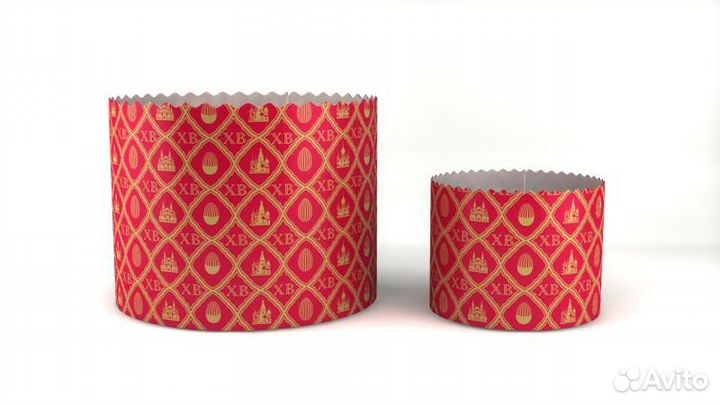 Бумажная форма куличи