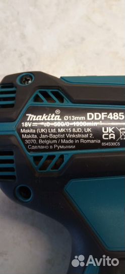 Шуруповерт makita 18v
